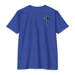 Christian Cross T-Shirt — "Humility Is Life" Spiritual Faith Tee