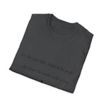 Christian Cross T-Shirt — "For the Lord takes delight in his people"