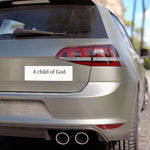 Car Magnet – “I Am A Child of God” Faith Decal