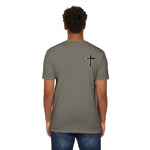 Christian Cross T-Shirt — "Humility Is Life" Spiritual Faith Tee