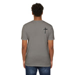 Christian Cross T-Shirt — "Humility Is Life" Spiritual Faith Tee