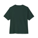 'HF' Chest Logo Tee — Oversized Boxy Cotton T-Shirt