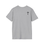 Christian Cross T-Shirt — "For the Lord takes delight in his people"