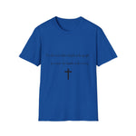 Christian Cross T-Shirt — "For the Lord takes delight in his people"