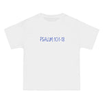 Psalm 101:1-8 T-Shirt — Inspirational Scripture Christian Tee