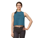 Blessed Crop Top — Women's Spiritual Graphic Tank