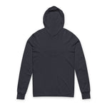 Christian Hooded Long Sleeve Tee — "In God We Trust" Cross Shirt