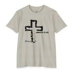 Christian Cross T-Shirt — "Humility Is Life" Spiritual Faith Tee