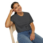 Christian Cross T-Shirt — "For the Lord takes delight in his people"
