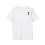 Christian Cross T-Shirt — "For the Lord takes delight in his people"