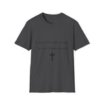 Christian Cross T-Shirt — "For the Lord takes delight in his people"