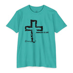Christian Cross T-Shirt — "Humility Is Life" Spiritual Faith Tee