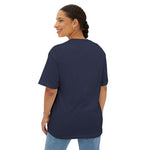'HF' Chest Logo Tee — Oversized Boxy Cotton T-Shirt