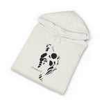 Heart Monogram Hoodie — Elegant HF Logo Chest Pocket Pullover