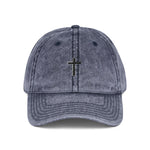 Vintage Embroidered Cross Cap