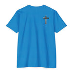 Christian Cross T-Shirt — "Humility Is Life" Spiritual Faith Tee