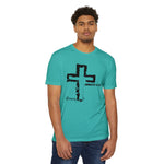 Christian Cross T-Shirt — "Humility Is Life" Spiritual Faith Tee