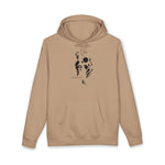 Heart Monogram Hoodie — Elegant HF Logo Chest Pocket Pullover