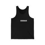 Hashtag Minimalist Tank Top — Subtle Social Media Graphic Jersey Tank