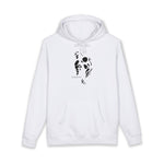 Heart Monogram Hoodie — Elegant HF Logo Chest Pocket Pullover