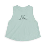 Blessed Crop Top — Women's Spiritual Graphic Tank