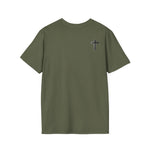 Christian Cross T-Shirt — "For the Lord takes delight in his people"