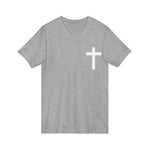 Christian Cross V-Neck Tee