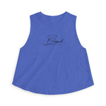 Blessed Crop Top — Women's Spiritual Graphic Tank