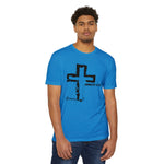 Christian Cross T-Shirt — "Humility Is Life" Spiritual Faith Tee