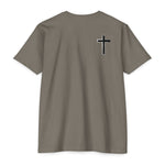 Christian Cross T-Shirt — "Humility Is Life" Spiritual Faith Tee