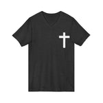 Christian Cross V-Neck Tee