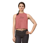 Blessed Crop Top — Women's Spiritual Graphic Tank