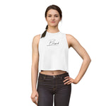 Blessed Crop Top — Women's Spiritual Graphic Tank