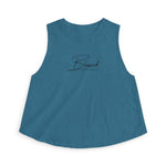 Blessed Crop Top — Women's Spiritual Graphic Tank