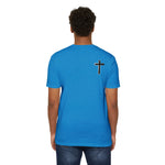 Christian Cross T-Shirt — "Humility Is Life" Spiritual Faith Tee