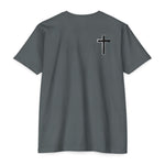 Christian Cross T-Shirt — "Humility Is Life" Spiritual Faith Tee