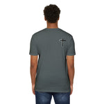 Christian Cross T-Shirt — "Humility Is Life" Spiritual Faith Tee