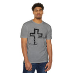 Christian Cross T-Shirt — "Humility Is Life" Spiritual Faith Tee