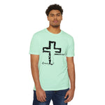 Christian Cross T-Shirt — "Humility Is Life" Spiritual Faith Tee