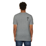 Christian Cross T-Shirt — "Humility Is Life" Spiritual Faith Tee