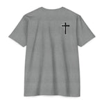Christian Cross T-Shirt — "Humility Is Life" Spiritual Faith Tee