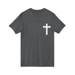 Christian Cross V-Neck Tee