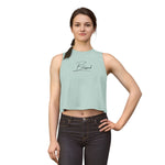 Blessed Crop Top — Women's Spiritual Graphic Tank